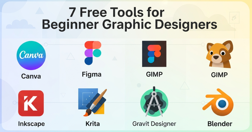 7 free tools to learn graphic design for beginners