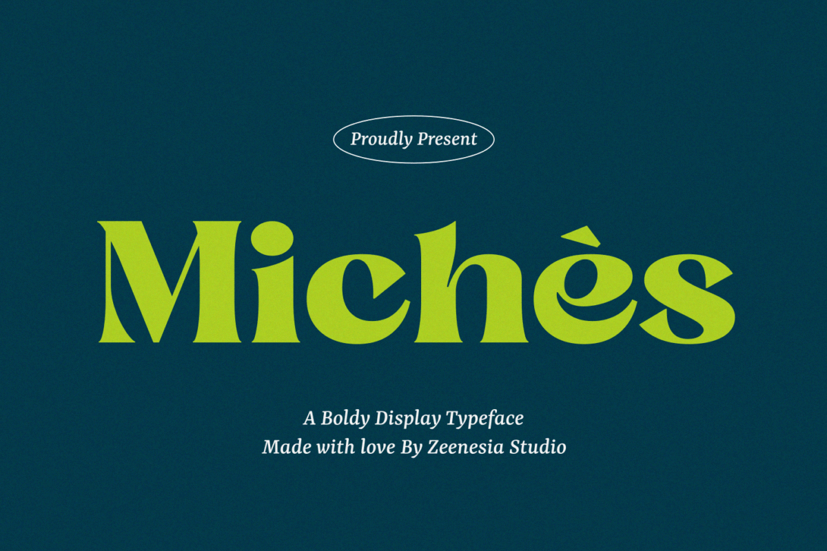 choose display font examples for branding and web design
