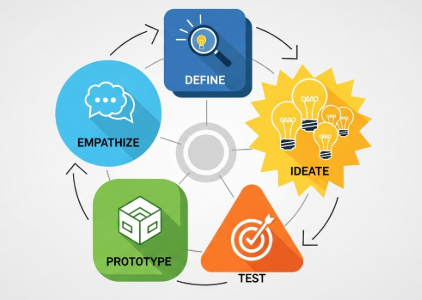 design thinking process explained step by step