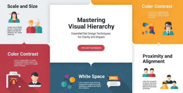 layout design techniques for clear visual hierarchy
